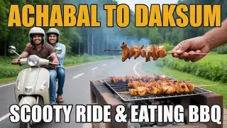 Achabal to Daksum Scooty Ride & BBQ | Kashmir Travel Vlog 2025
