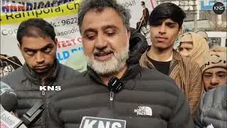 Handicapped Association Stages Protest in Srinagar ,Seeks Implementation of Disability Act