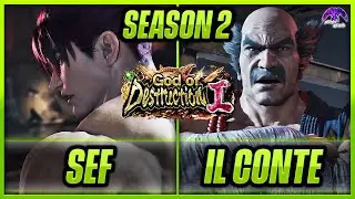 T8 Season 2 ▰ Sef (JIN) VS Il Conte (HEIHACHI) ▰【Tekken 8 Season 2 High Level Gameplay】