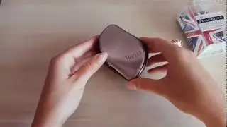 Мужская расчёска Tangle Teezer Compact Styler Mens Compact Groomer, цвет серый металлик