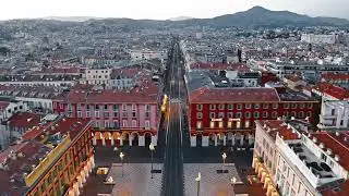 Aerial View Of Moscow City Drone Video