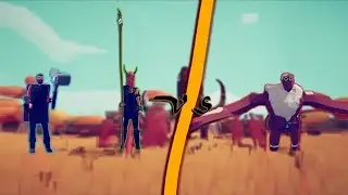 THOR & LOKI VS ALL CATEGORIES - TOTALLY ACCURATE BATTLE SIMULATOR