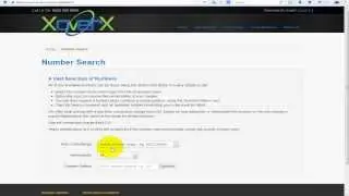 How To Select A Telephone Number from XoverX
