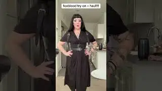foxblood try-on + haul 🖤🤭✨ #haul #altgoth #alternativefashion #goth #foxblood