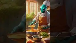 Aliens Discover Human Food