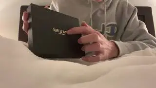 ASMR FAURE LE PAGE UNBOXING, TAPPING, SCRATCHING, TRACING DESIGNER CARDHOLDER