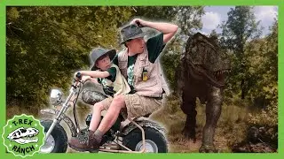 Searching for the Cowboy's Treasure | @TrexRanch | NEW Superhero Cartoon for Kids | Moonbug Kids