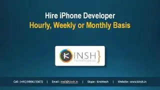 Hire iPhone Developer in India