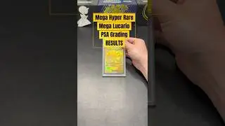Mega Hyper Rare Mega Lucario returned from PSA Grading! Watch to see grade & comment your thoughts