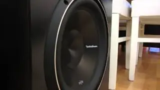 Rockford P3D4-12 Behringer EP-4000 Sealed Box in home.
