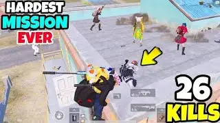 BGMI 26 Kills Gameplay || Hardest Mission Ever || Voodooist Gamer ||