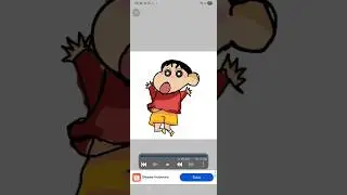 Making a picture of Crayon Shin-chan  #shorts #crayonshinchan #ibispaintx