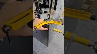 Narzędzia kt&oacute;re ułatwią twoją prace ścisk kątowy wiertło z pogłębiaczem przedłużka #shorts #diy