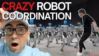 The Incredible Coordination of An Army of Humanoid Robots