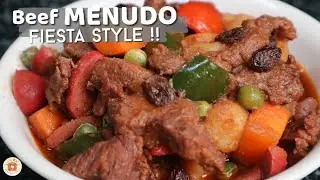 MENUDONG BAKA Fiesta Style | Beef Menudo