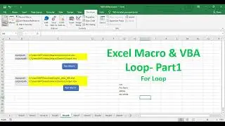 Master in Excel Macro (VBA) &ndash; For Loop Explained with Example | Learn Step by Step