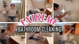 EXTREME BATHROOM CLEAN WITH ME 2020 - MOTIVATION