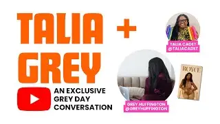 GREY HUFFINGTON: An EXCLUSIVE Grey Day &lsquo;26 interview w/ TALIA CADET | Black romance books #booktube
