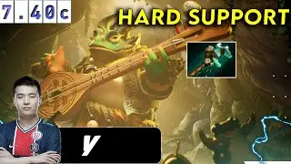Y Largo Hard Support - Dota 2 Patch 7.40c Pro Pub Gameplay