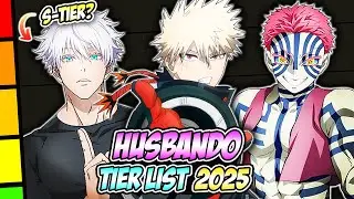 2025 Anime Husbando Tier List | Ranking the Best Anime Men of the Year