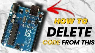 How to delete code from Arduino, ESP32, ESP8266 boards | How To Delete Code From Arduino