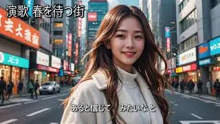 【演歌 春を待つ街】　大好きな街で素敵な春を迎えたい