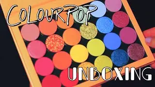 ♡ COLOURPOP RAINBOW PALETTE UNBOXING ♡