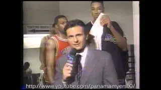 Lou Canellis Live in the Locker Room Commercial Chicago Bulls 1997