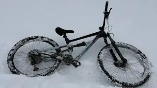 SNOW JOURNEY MTB. PART 1: AROUND HOUSE