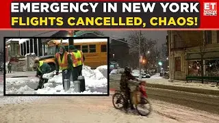 US Snow Storm: State Of Emergency Declared As US Storm Disrupts Hundreds Of Flights, Massive Chaos