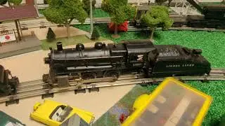 4 Lionel Prewar & Postwar steam switcher engines with bell ringer tenders. 227, 228, 1665, & 1656.