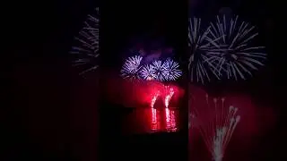 Fireworks over the sea | Ortigia Island, Siracusa, Sicily #shorts