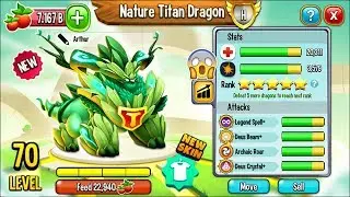 Dragon City: Nature Titan Dragon, NEW LEGENDARY | EXCLUSIVE DRAGON! 😱