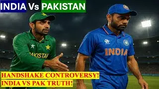 INDIA Vs PAKISTAN : THE TRUTH BEHIND THE HANDSHAKE CONTROVERSY