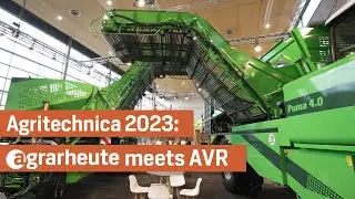 AVR mit Technik rum den Kartoffelanbau auf der Agritechnica 2023