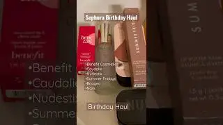 Birthday Sephora Haul | May #Sephora #Beauty #Skincare #Hair #Makeup #BirthdayHaul #Taurus