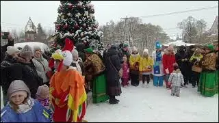 «Весëлое Рождество» у Свято-Успенского храма