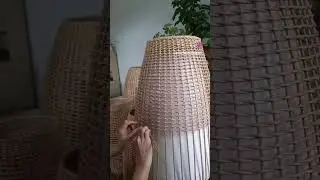 DIY Cozy Lamp #shorts #homedecor #decor #handmade #diy #decoration #interiordesign #home #craft #fyp