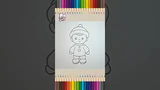 how to draw cute baby boy|cute baby boy drawing easy|easy drawing for kids|kids drawing|