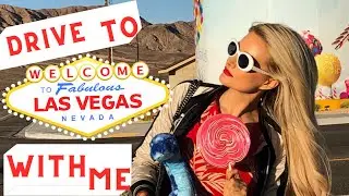 DRIVE TO LAS VEGAS WITH ME / VLOG STYLE ROAD TRIP FROM LA TO VEGAS