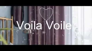 The Velvet Touch From Voila Voile Curtains And Blinds