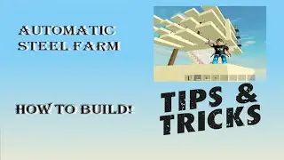 Automatic Steel Mill Design Roblox Islands Compatible with Mobile Users