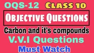 Class 10 Objective Questions for science board exam 2019
