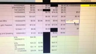 Chrome google docs spreadsheet problem -odd