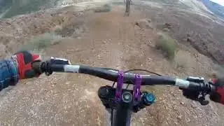 Breakfast line ridge- old red bull rampage site- Virgin, UT