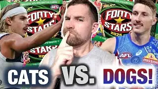 Cats V Dogs Footy Card Battle! AFL Footy Stars 2025 Pack Opening! + Jack Crisp Record Hilite!