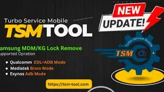 TSM Tool Pro Remove KG Android 14 & 15 & 16 without Tsm App and Device Admin Worlds First #2025