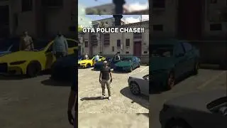 G80 M3 против полицейских (GTA Police Chase!!)