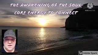 The awakening of the soul core energy to connect in relaxing music
