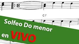 SOLFEO CANTADO en Do menor VALS FRANC&Eacute;S